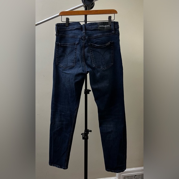 Calvin Klein men’s dark blue jeans size 30x30. In GOOD condition. - Picture 2 of 3